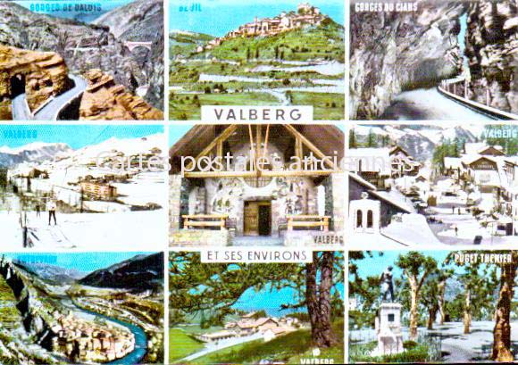 Cartes postales anciennes > CARTES POSTALES > carte postale ancienne > cartes-postales-ancienne.com Provence alpes cote d'azur Alpes maritimes Valberg