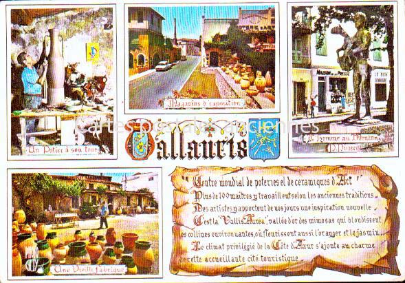 Cartes postales anciennes > CARTES POSTALES > carte postale ancienne > cartes-postales-ancienne.com Provence alpes cote d'azur Alpes maritimes Vallauris