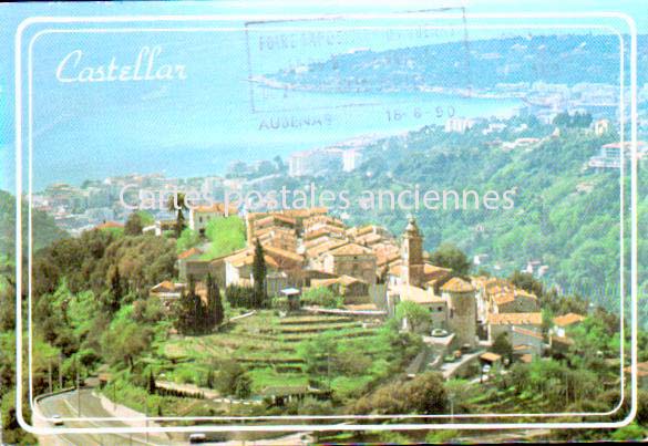 Cartes postales anciennes > CARTES POSTALES > carte postale ancienne > cartes-postales-ancienne.com Provence alpes cote d'azur Alpes maritimes Castellar