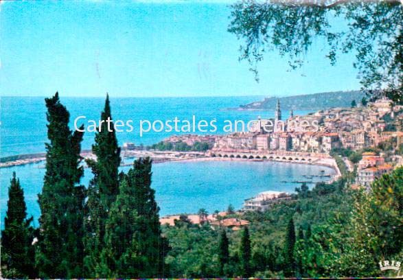 Cartes postales anciennes > CARTES POSTALES > carte postale ancienne > cartes-postales-ancienne.com Alpes maritimes  Menton