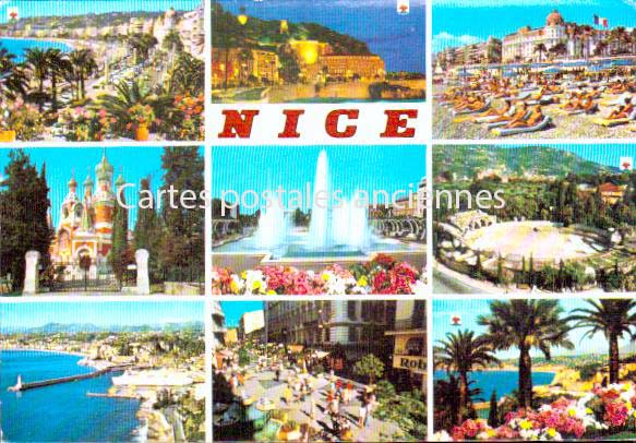 Cartes postales anciennes > CARTES POSTALES > carte postale ancienne > cartes-postales-ancienne.com Alpes maritimes  Nice