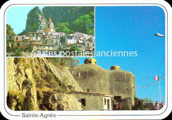 Cartes postales anciennes > CARTES POSTALES > carte postale ancienne > cartes-postales-ancienne.com Provence alpes cote d'azur Alpes maritimes Sainte Agnes