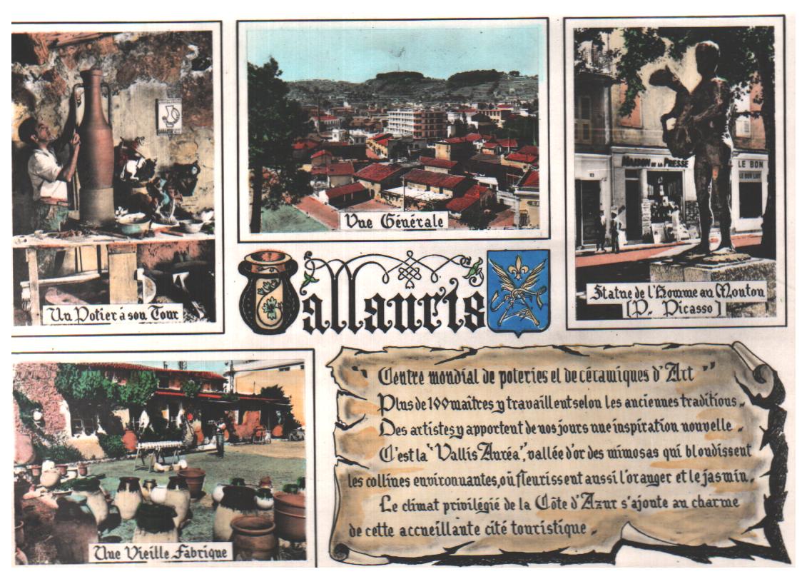 Cartes postales anciennes > CARTES POSTALES > carte postale ancienne > cartes-postales-ancienne.com  Vallauris