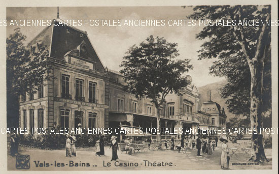 Cartes postales anciennes > CARTES POSTALES > carte postale ancienne > cartes-postales-ancienne.com Ardeche  Vals Les Bains