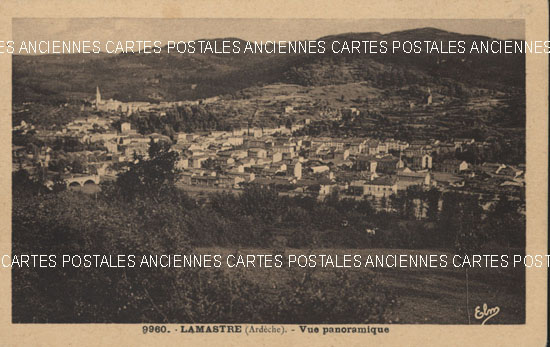 Cartes postales anciennes > CARTES POSTALES > carte postale ancienne > cartes-postales-ancienne.com Auvergne rhone alpes Ardeche Lamastre