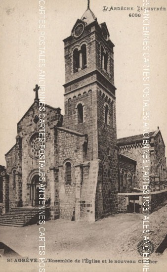 Cartes postales anciennes > CARTES POSTALES > carte postale ancienne > cartes-postales-ancienne.com Auvergne rhone alpes Ardeche Saint Agreve