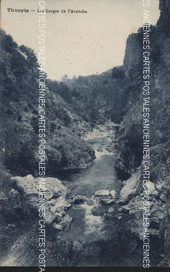Cartes postales anciennes > CARTES POSTALES > carte postale ancienne > cartes-postales-ancienne.com Ardeche  Thueyts