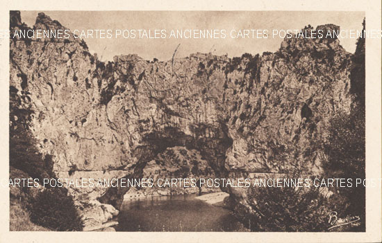 Cartes postales anciennes > CARTES POSTALES > carte postale ancienne > cartes-postales-ancienne.com Auvergne rhone alpes Ardeche Vallon Pont D Arc