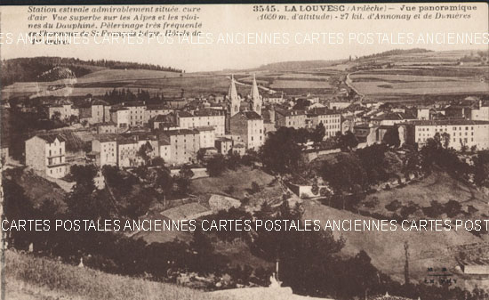 Cartes postales anciennes > CARTES POSTALES > carte postale ancienne > cartes-postales-ancienne.com Ardeche  Lalouvesc