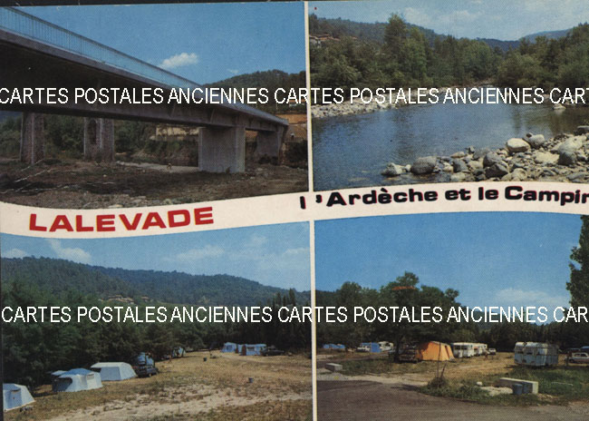 Cartes postales anciennes > CARTES POSTALES > carte postale ancienne > cartes-postales-ancienne.com Auvergne rhone alpes Ardeche Lalevade d'Ardeche