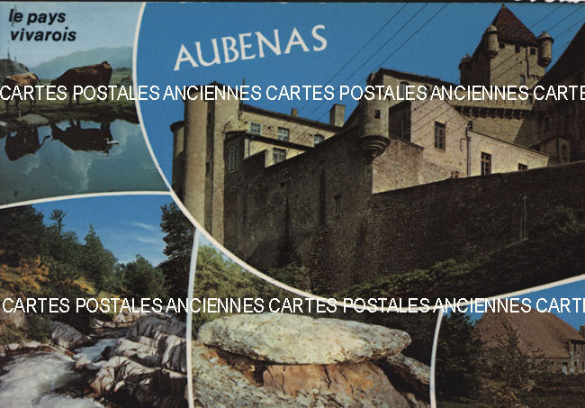 Cartes postales anciennes > CARTES POSTALES > carte postale ancienne > cartes-postales-ancienne.com Ardeche  Aubenas