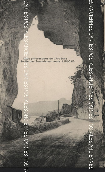 Cartes postales anciennes > CARTES POSTALES > carte postale ancienne > cartes-postales-ancienne.com Ardeche  Ruoms