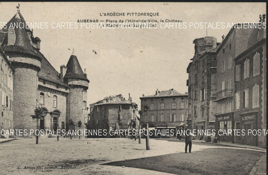 Cartes postales anciennes > CARTES POSTALES > carte postale ancienne > cartes-postales-ancienne.com Ardeche  Aubenas