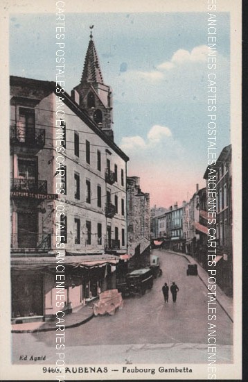 Cartes postales anciennes > CARTES POSTALES > carte postale ancienne > cartes-postales-ancienne.com Ardeche  Aubenas