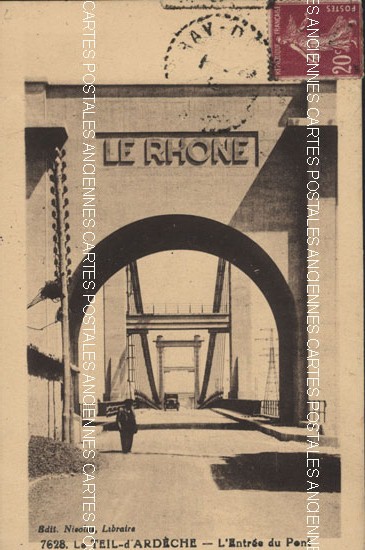 Cartes postales anciennes > CARTES POSTALES > carte postale ancienne > cartes-postales-ancienne.com Ardeche  Le Teil