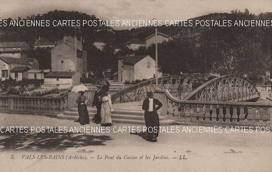Cartes postales anciennes > CARTES POSTALES > carte postale ancienne > cartes-postales-ancienne.com Ardeche  Vals Les Bains