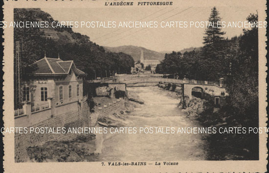 Cartes postales anciennes > CARTES POSTALES > carte postale ancienne > cartes-postales-ancienne.com Ardeche  Vals Les Bains