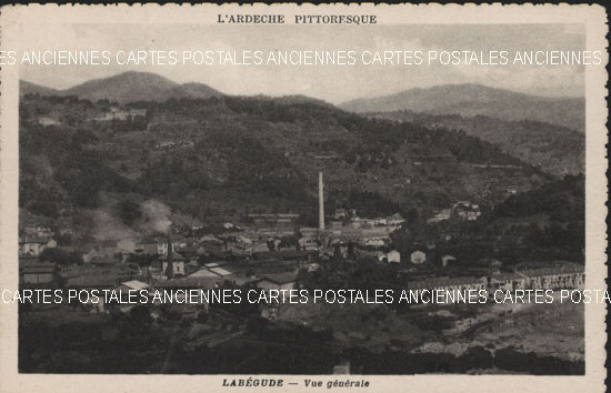 Cartes postales anciennes > CARTES POSTALES > carte postale ancienne > cartes-postales-ancienne.com Auvergne rhone alpes Ardeche Labegude