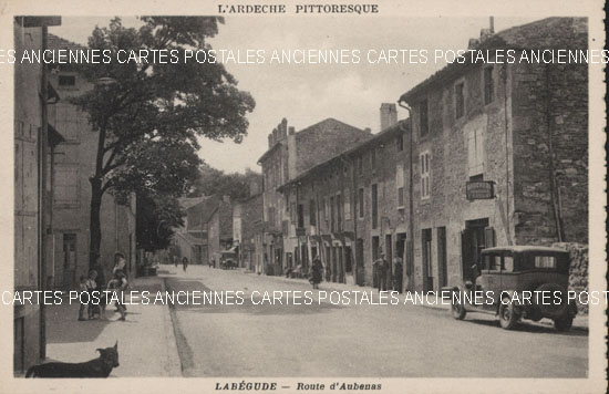 Cartes postales anciennes > CARTES POSTALES > carte postale ancienne > cartes-postales-ancienne.com Auvergne rhone alpes Ardeche Labegude