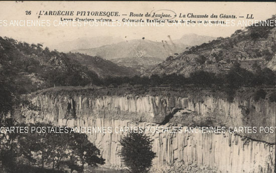 Cartes postales anciennes > CARTES POSTALES > carte postale ancienne > cartes-postales-ancienne.com Auvergne rhone alpes Ardeche Jaujac