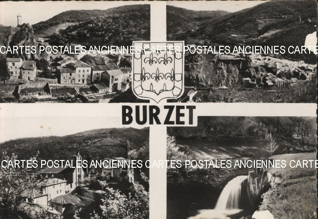 Cartes postales anciennes > CARTES POSTALES > carte postale ancienne > cartes-postales-ancienne.com Auvergne rhone alpes Ardeche Burzet