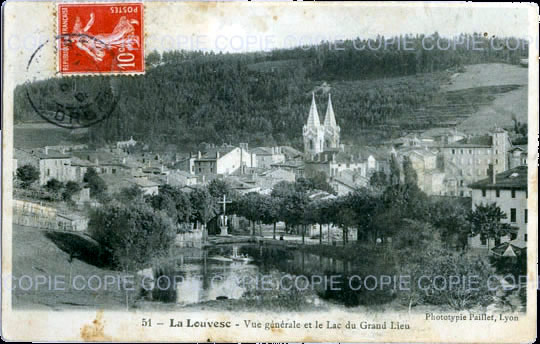 Cartes postales anciennes > CARTES POSTALES > carte postale ancienne > cartes-postales-ancienne.com Auvergne rhone alpes Ardeche Lalouvesc