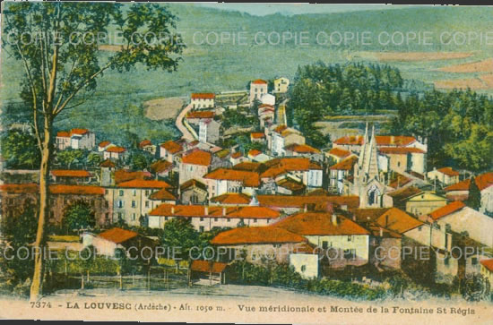 Cartes postales anciennes > CARTES POSTALES > carte postale ancienne > cartes-postales-ancienne.com Auvergne rhone alpes Ardeche Lalouvesc