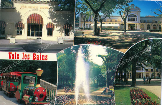 Cartes postales anciennes > CARTES POSTALES > carte postale ancienne > cartes-postales-ancienne.com Auvergne rhone alpes Ardeche Vals Les Bains