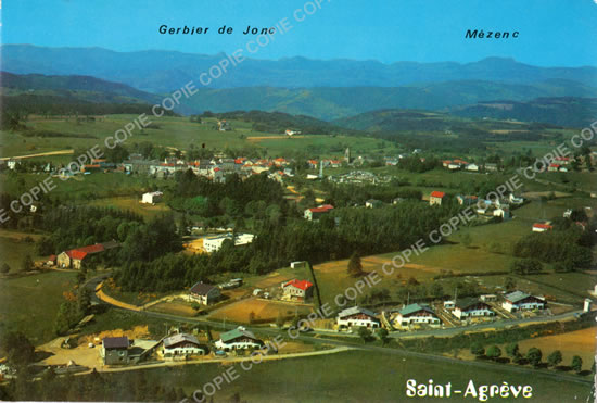 Cartes postales anciennes > CARTES POSTALES > carte postale ancienne > cartes-postales-ancienne.com Auvergne rhone alpes Ardeche Saint Agreve