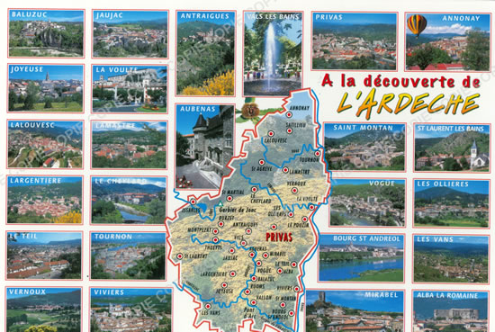 Cartes postales anciennes > CARTES POSTALES > carte postale ancienne > cartes-postales-ancienne.com Auvergne rhone alpes Ardeche