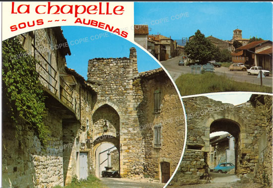 Cartes postales anciennes > CARTES POSTALES > carte postale ancienne > cartes-postales-ancienne.com Auvergne rhone alpes Ardeche Lachapelle Sous Aubenas