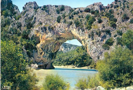 Cartes postales anciennes > CARTES POSTALES > carte postale ancienne > cartes-postales-ancienne.com Auvergne rhone alpes Ardeche Vallon Pont D Arc