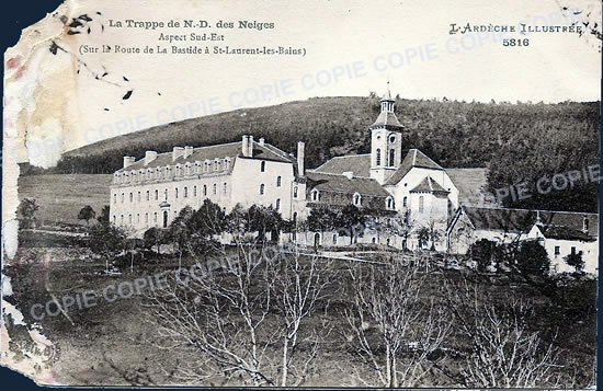 Cartes postales anciennes > CARTES POSTALES > carte postale ancienne > cartes-postales-ancienne.com Auvergne rhone alpes Ardeche Saint Laurent Les Bains