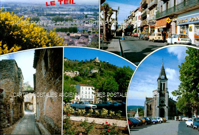 Cartes postales anciennes > CARTES POSTALES > carte postale ancienne > cartes-postales-ancienne.com Auvergne rhone alpes Ardeche Le Teil