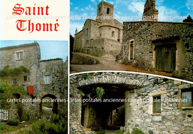 Cartes postales anciennes > CARTES POSTALES > carte postale ancienne > cartes-postales-ancienne.com Auvergne rhone alpes Ardeche Saint Thome