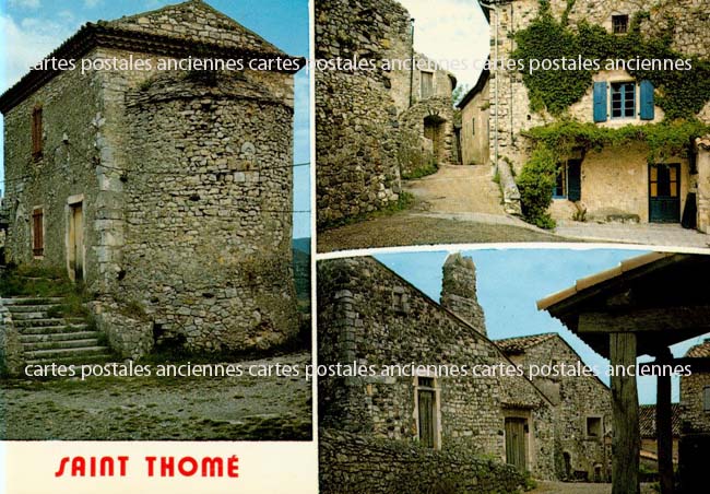 Cartes postales anciennes > CARTES POSTALES > carte postale ancienne > cartes-postales-ancienne.com Auvergne rhone alpes Ardeche Saint Thome