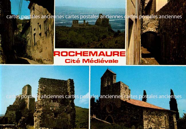 Cartes postales anciennes > CARTES POSTALES > carte postale ancienne > cartes-postales-ancienne.com Auvergne rhone alpes Ardeche Rochemaure