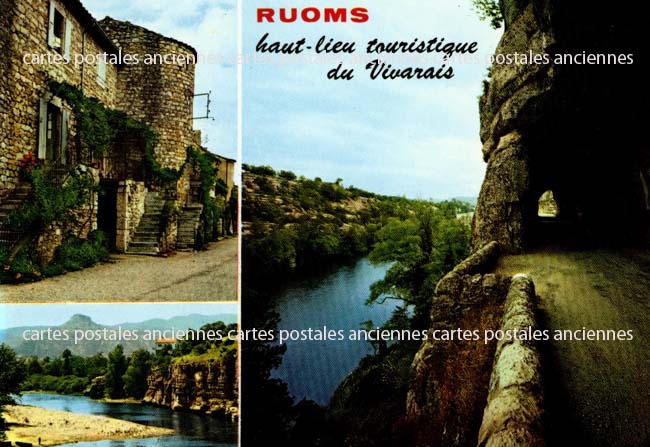 Cartes postales anciennes > CARTES POSTALES > carte postale ancienne > cartes-postales-ancienne.com Ardeche  Ruoms