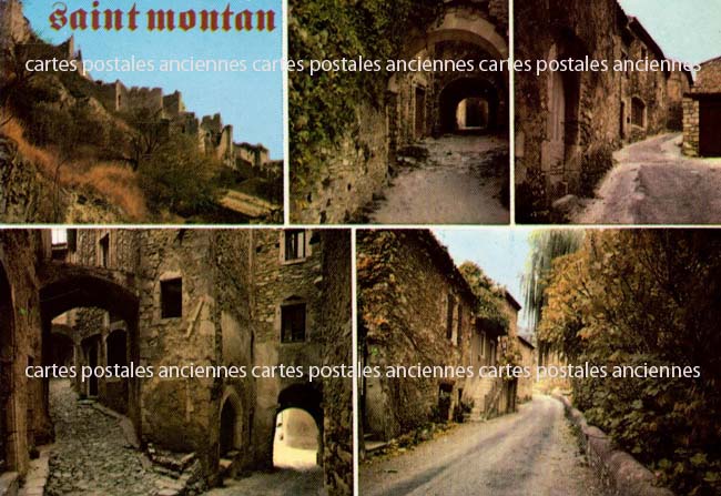Cartes postales anciennes > CARTES POSTALES > carte postale ancienne > cartes-postales-ancienne.com Ardeche  Saint Montant