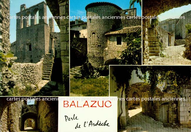 Cartes postales anciennes > CARTES POSTALES > carte postale ancienne > cartes-postales-ancienne.com Ardeche  Balazuc
