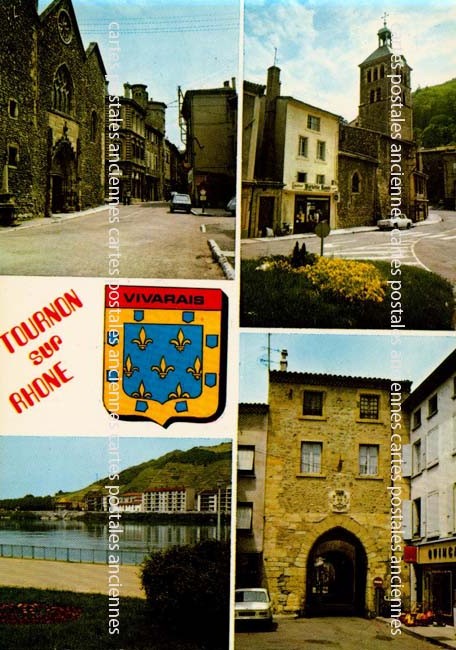 Cartes postales anciennes > CARTES POSTALES > carte postale ancienne > cartes-postales-ancienne.com Auvergne rhone alpes Ardeche Tournon Sur Rhone