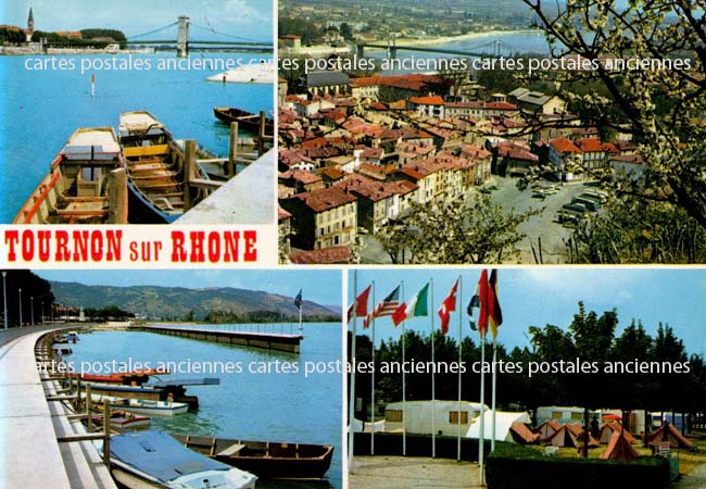Cartes postales anciennes > CARTES POSTALES > carte postale ancienne > cartes-postales-ancienne.com Ardeche  Tournon Sur Rhone