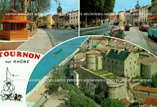Cartes postales anciennes > CARTES POSTALES > carte postale ancienne > cartes-postales-ancienne.com Ardeche  Tournon Sur Rhone