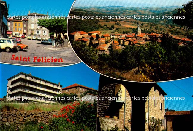 Cartes postales anciennes > CARTES POSTALES > carte postale ancienne > cartes-postales-ancienne.com Ardeche  Saint Felicien