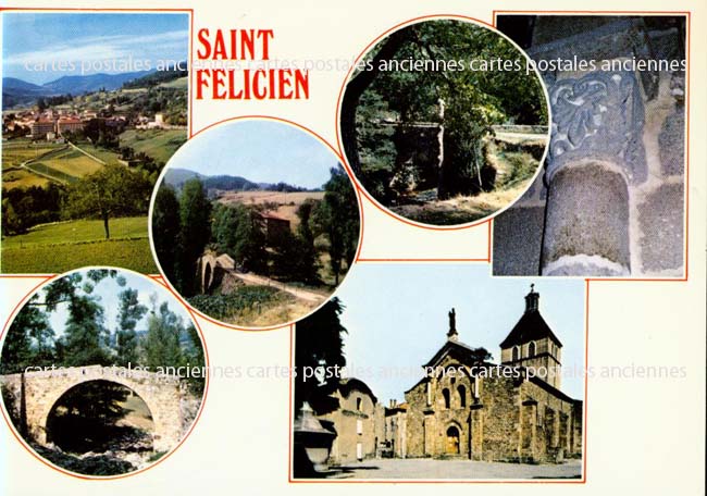 Cartes postales anciennes > CARTES POSTALES > carte postale ancienne > cartes-postales-ancienne.com Ardeche  Saint Felicien