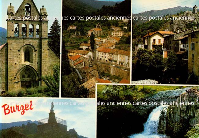 Cartes postales anciennes > CARTES POSTALES > carte postale ancienne > cartes-postales-ancienne.com Ardeche  Burzet