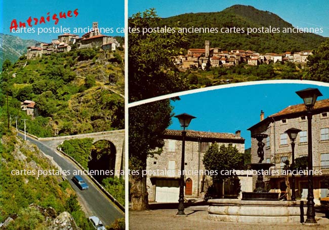 Cartes postales anciennes > CARTES POSTALES > carte postale ancienne > cartes-postales-ancienne.com Auvergne rhone alpes Ardeche Antraigues Sur Volane