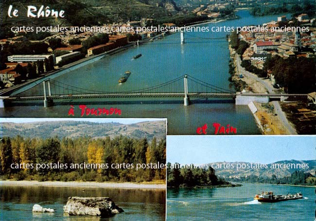Cartes postales anciennes > CARTES POSTALES > carte postale ancienne > cartes-postales-ancienne.com Ardeche  Tournon Sur Rhone