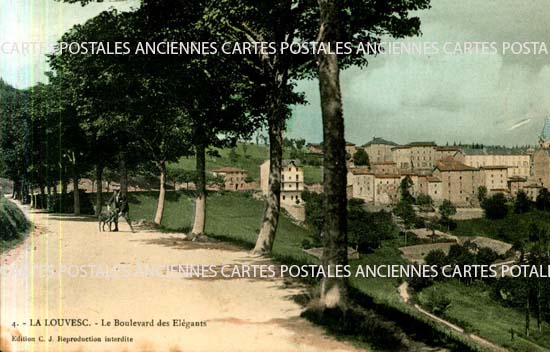 Cartes postales anciennes > CARTES POSTALES > carte postale ancienne > cartes-postales-ancienne.com Ardeche  Lalouvesc