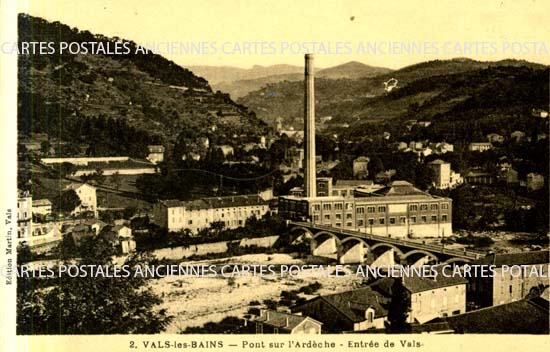 Cartes postales anciennes > CARTES POSTALES > carte postale ancienne > cartes-postales-ancienne.com Ardeche  Vals Les Bains